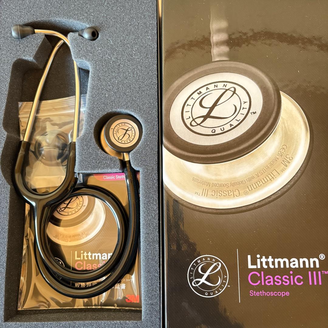 ◆聴診器　3M リットマン クラシックIII （ブラック）