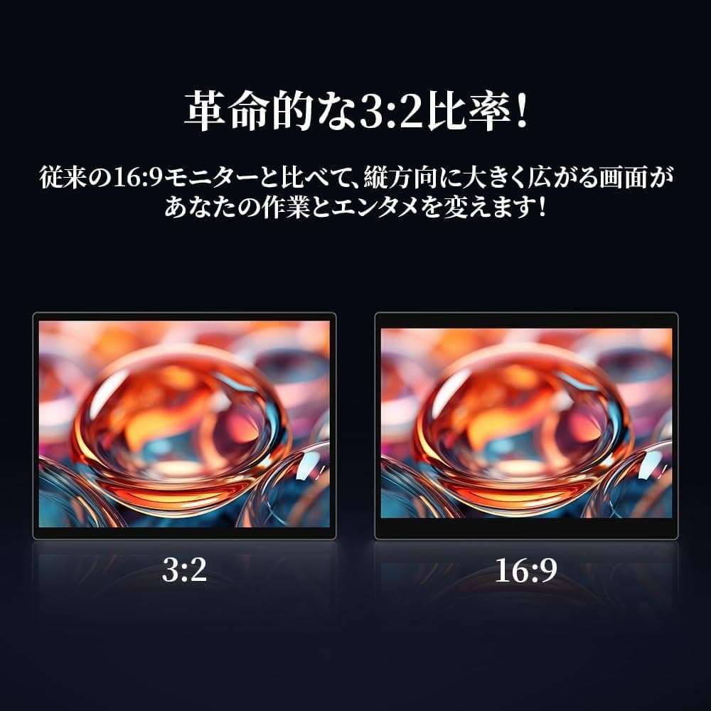 ★うしん★ モバイルモニター 15インチ ポータブルモニター モバイルディ