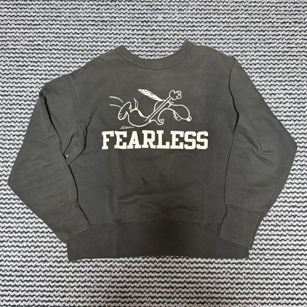 ウエアハウス スウェット スヌーピー 黒