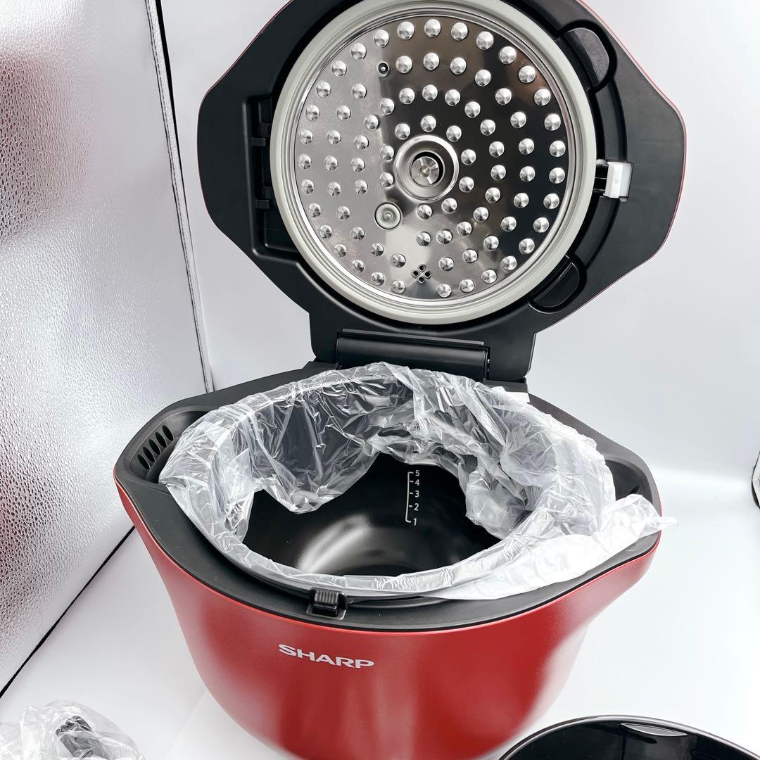 【未使用】SHARP HEALSiO ヘルシオ ホットクック レッド系