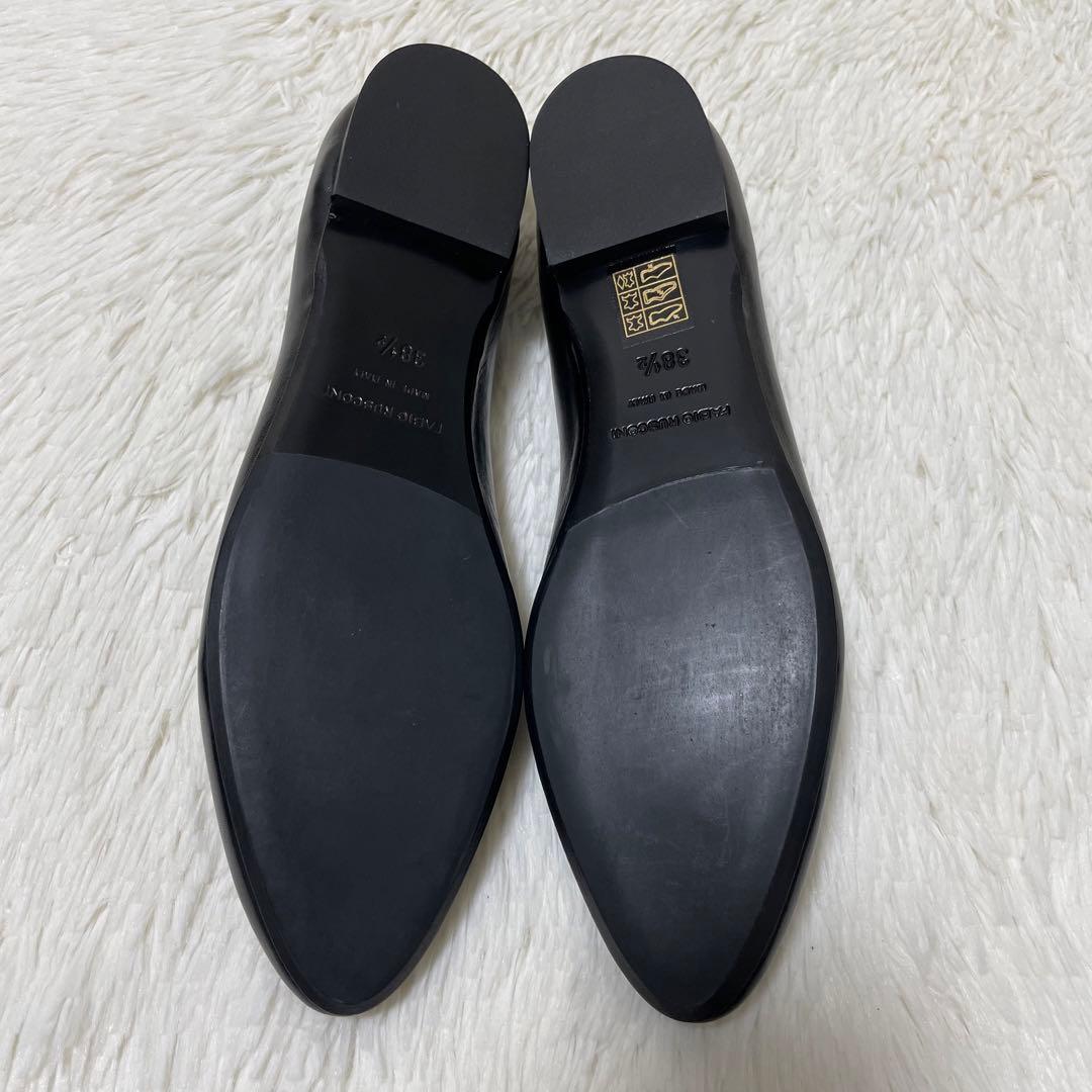 新品未使用✨定価3.7万　ファビオルスコーニ フラットパンプス　チェーン　25