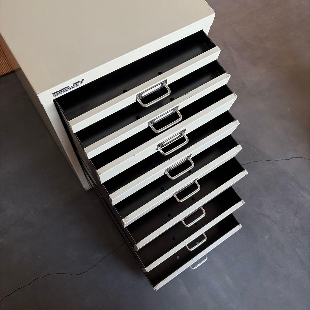 や*ど様 BISLEY（ビスレー）A3 8段キャビネット 中古 C 送料込み