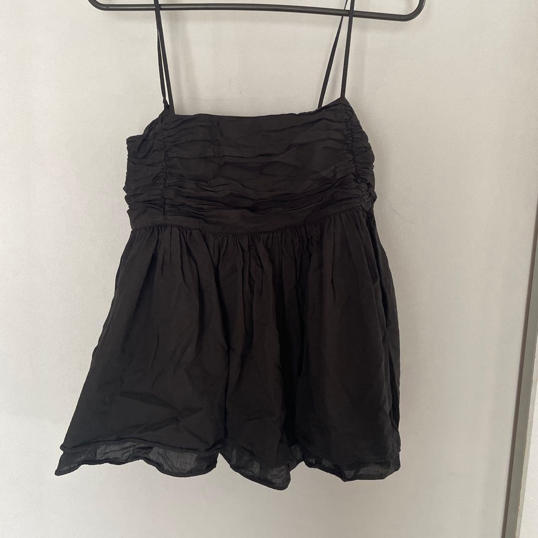 Curensology レイヤードキャミソール　黒