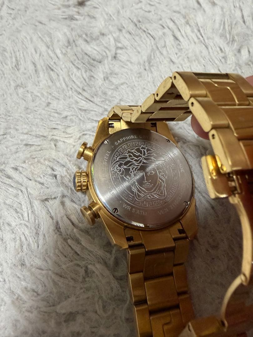 VERSACE V-Ray クロノグラフ　腕時計