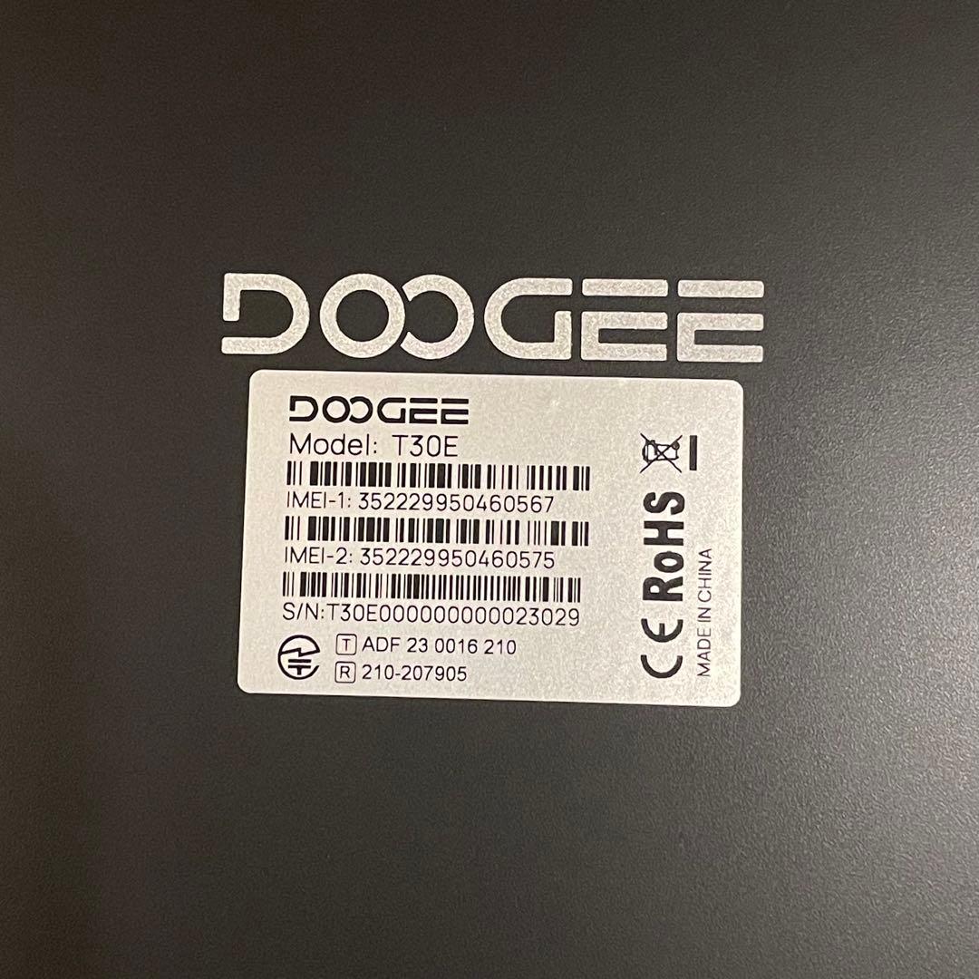 DOOGEE T30E タブレット 11インチ Android 14