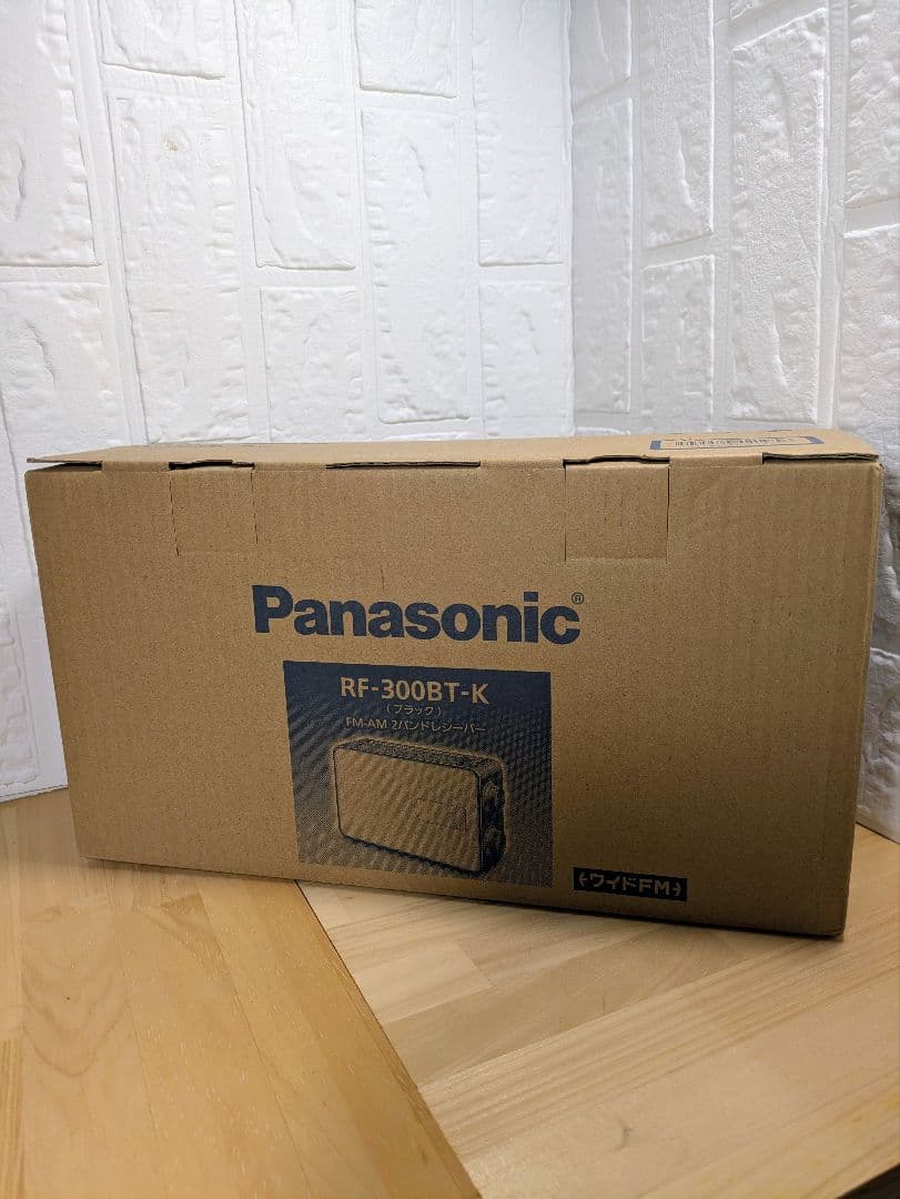 新品未開封 Panasonic RF-300BT-K Bluetoothラジオ