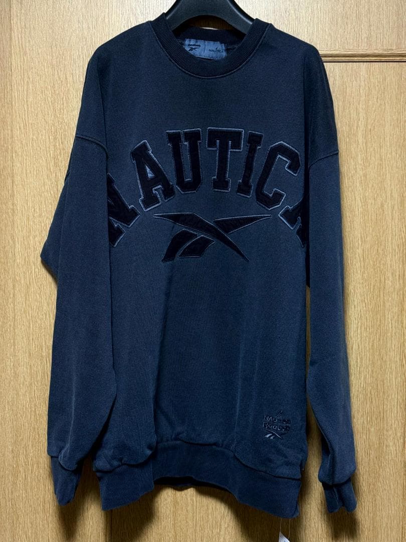 Reebok × NAUTICA 限定アーチロゴスウェット