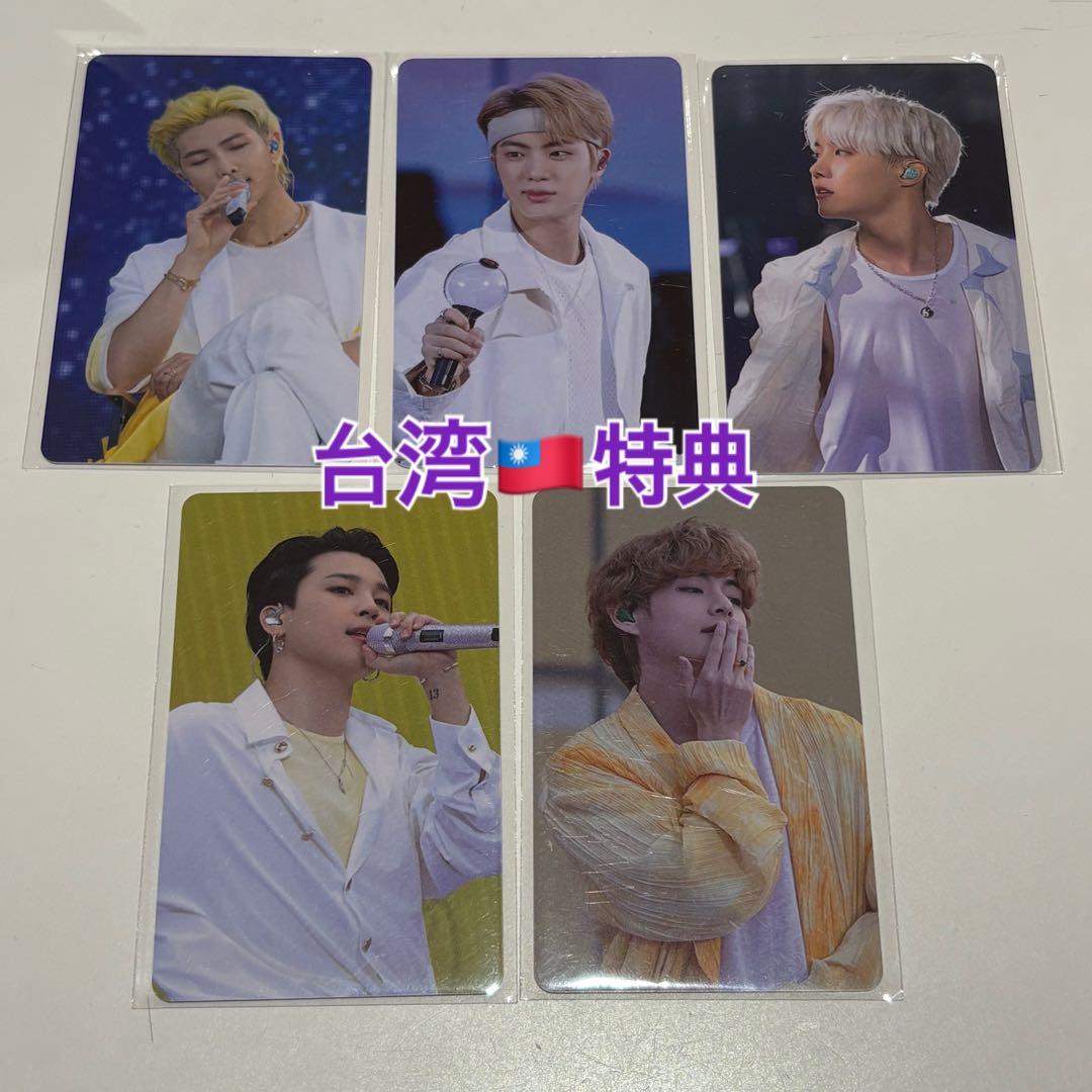 BTS 映画　台湾特典　PVC トレカ　ナム　ジン　ホビ　ジミン　テテ
