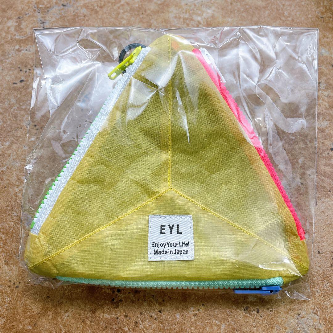 EYL Triple Pocket Pouch【S トリプルポケット ポーチ 黄