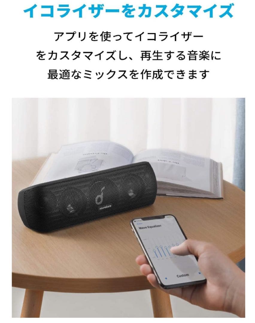 Soundcore Motion+ Bluetooth スピーカー 新品ブルー