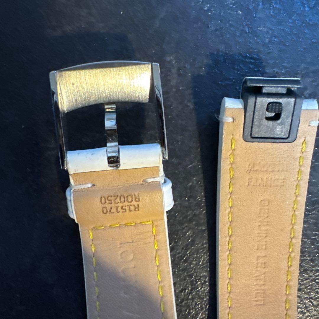 ルイ・ヴィトン ホワイトタンブール　純正レザーベルト