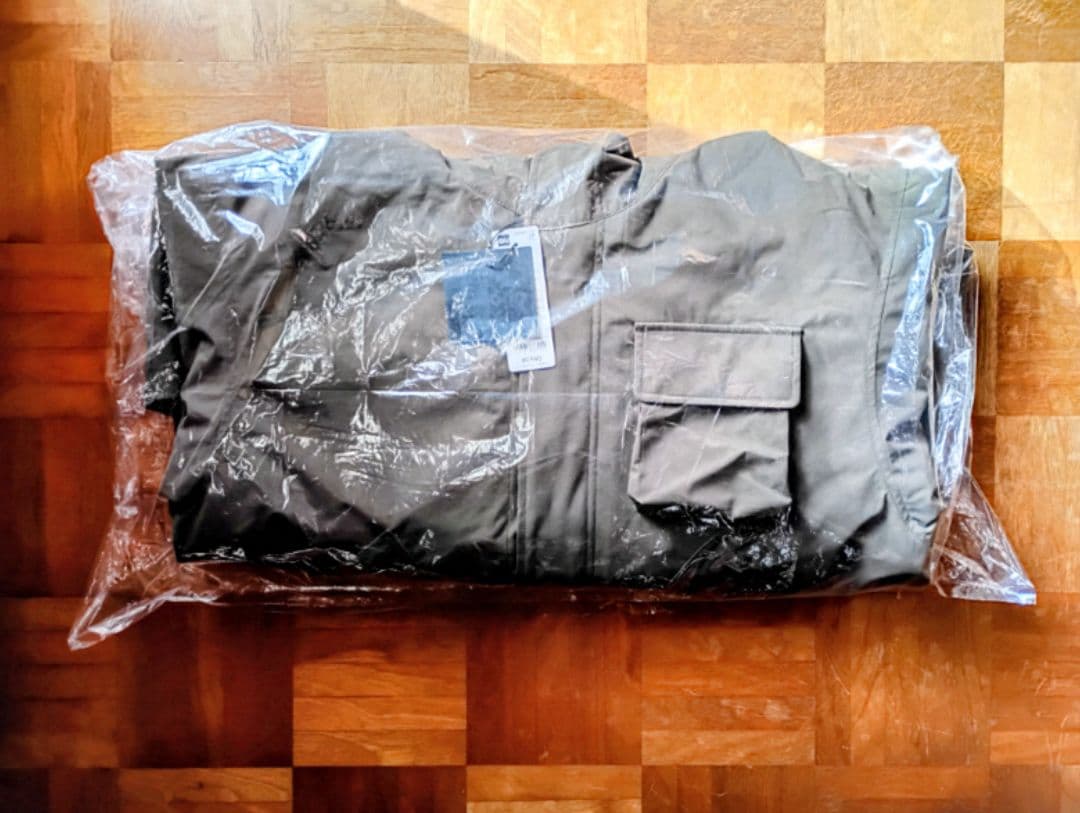 GU ENGINEERED GARMENTS パデッドシェルパーカ M オリーブ