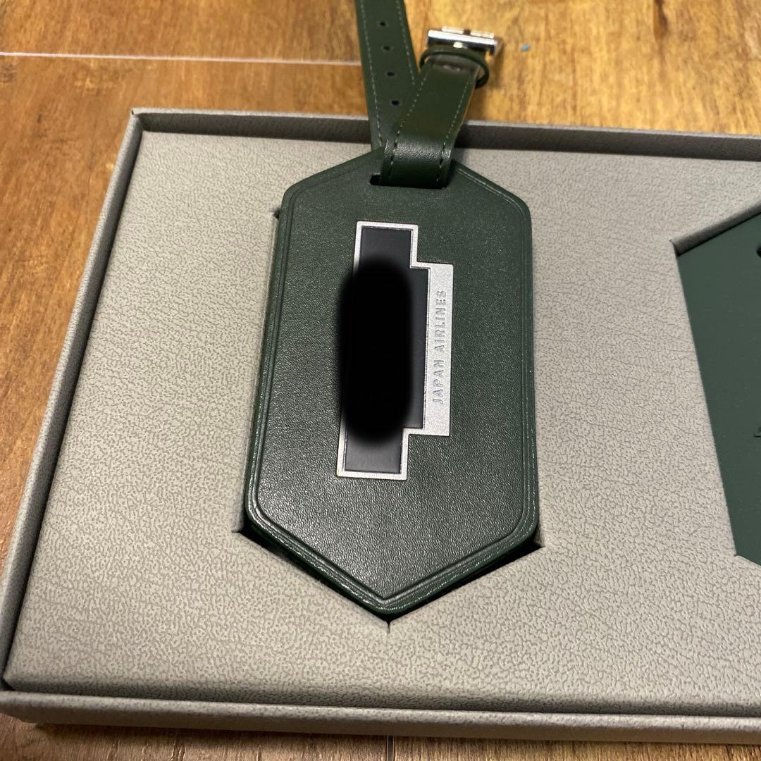 【未使用】JAL グローバルクラブ 亀タグ 箱付き 名前あり