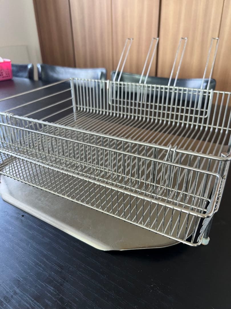 ラバーゼ　ステンレス水切りカゴ