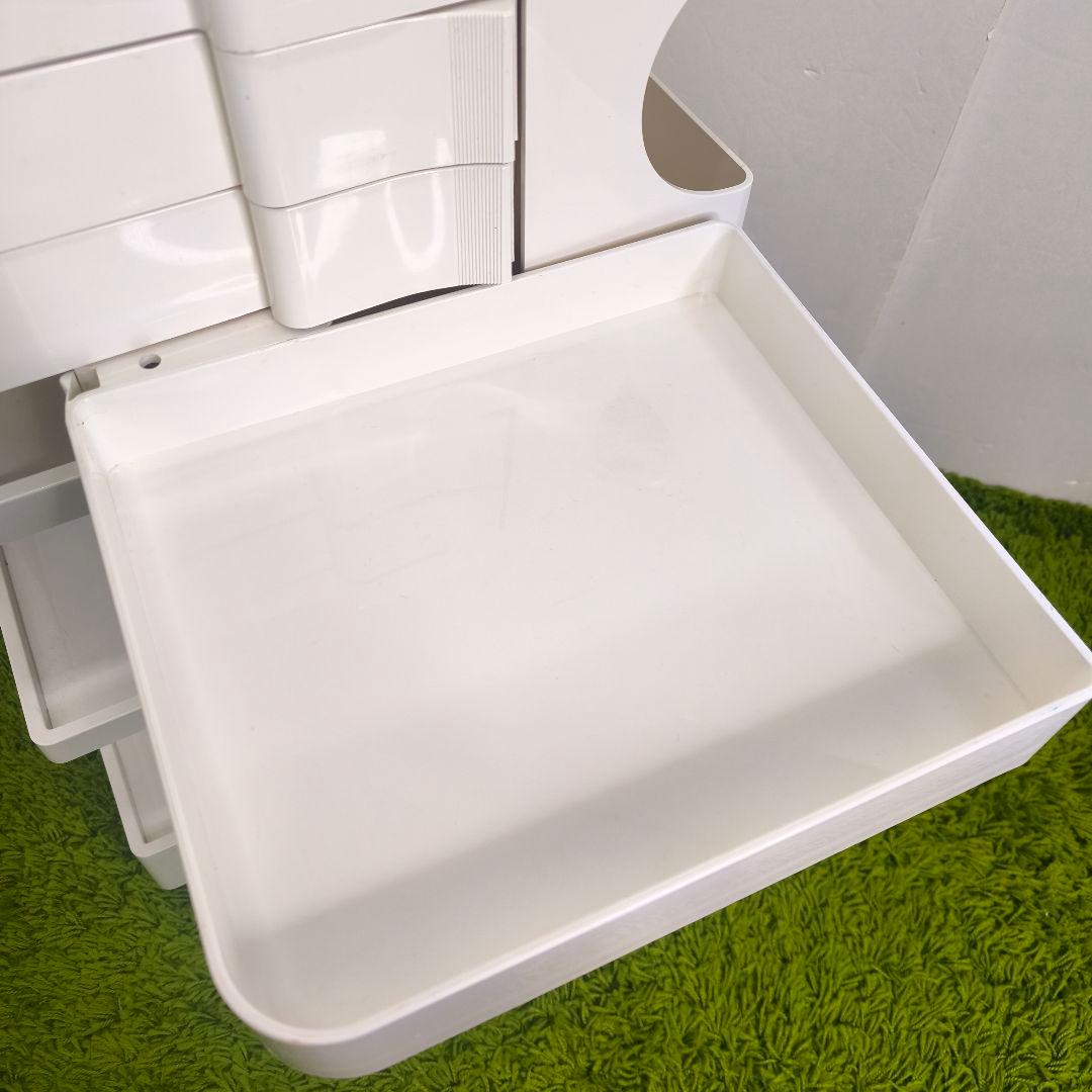 【正規品】B-LINE ボビーワゴン 3段3トレイ ホワイト