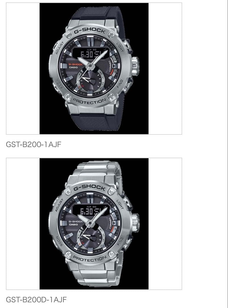 CASIO G-SHOCK 【GST-B200D-1AJF】