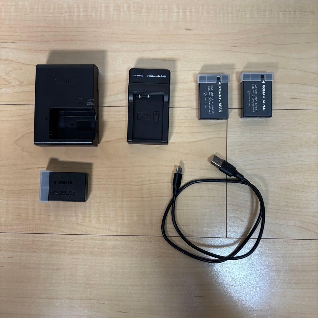 Canon EOS kiss x10 レンズキット 一眼レフ 箱付き