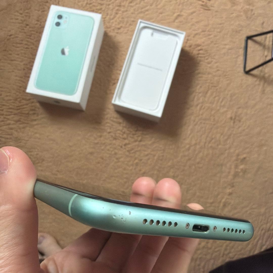 最安値！iPhone 11 ミントグリーン 128G SIMフリー