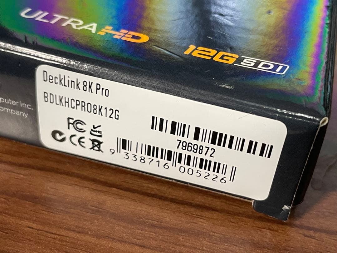 [フクロウくん]Black magic DeckLink 8K Pro