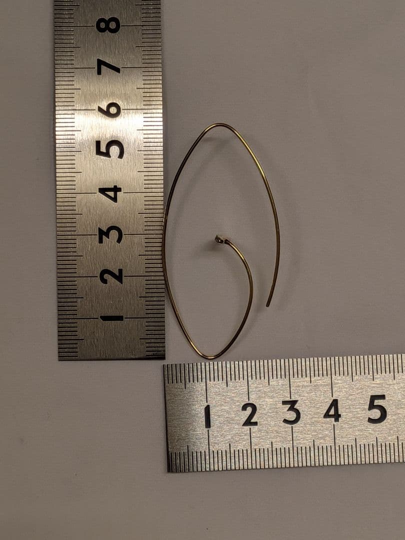 「片側のみ」hirotaka GOSSAMER フローティングピアス