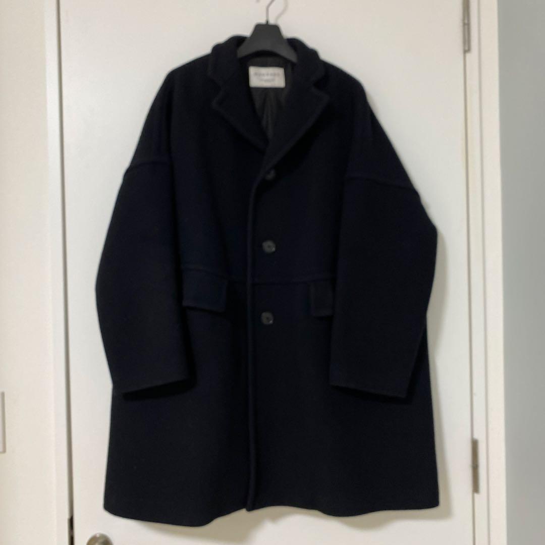 お値下げマカフィー パイルメルトンオーバーサイズドコート チェスターコート 36