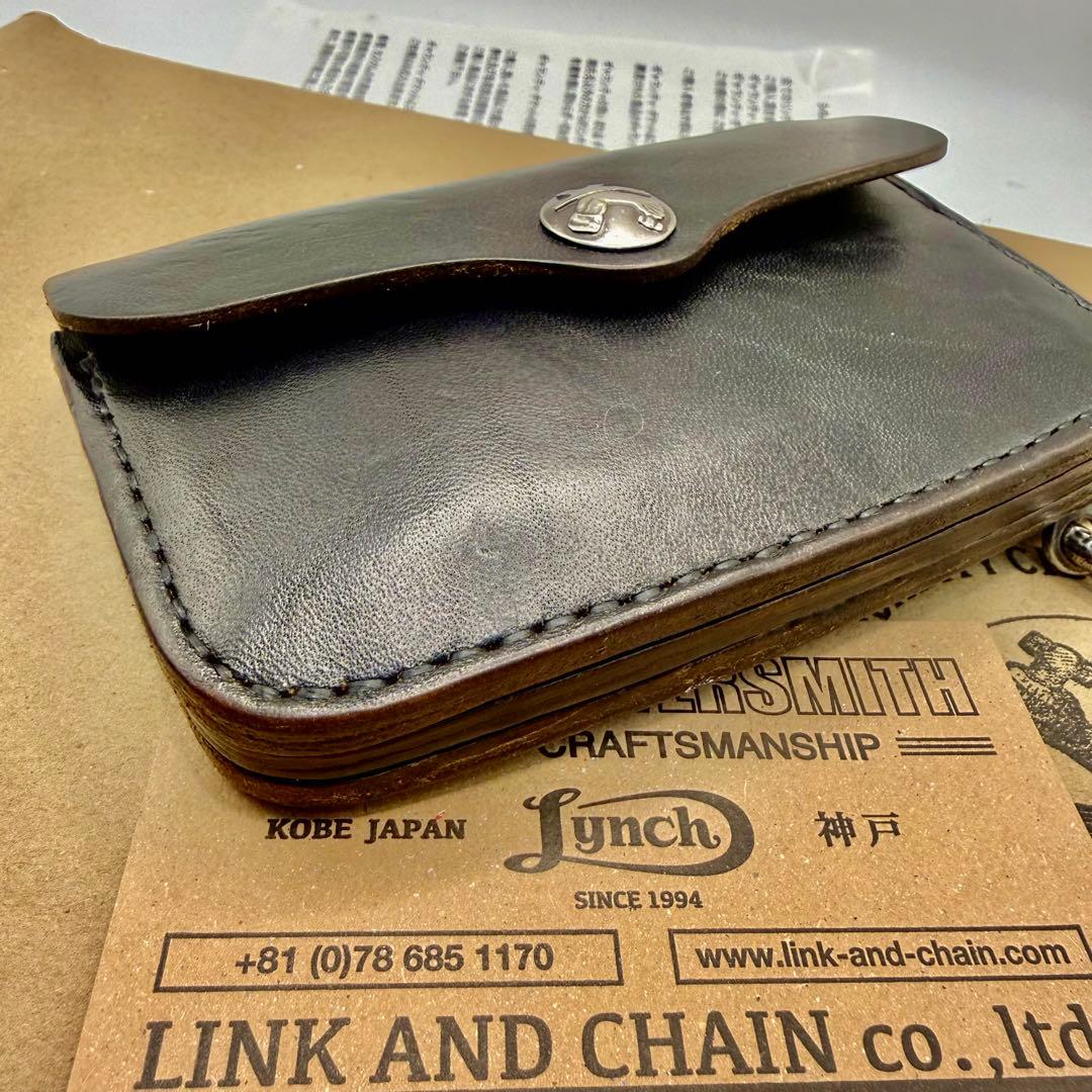 ギャラ付き　リンチシルバースミス　レザーウォレット　財布