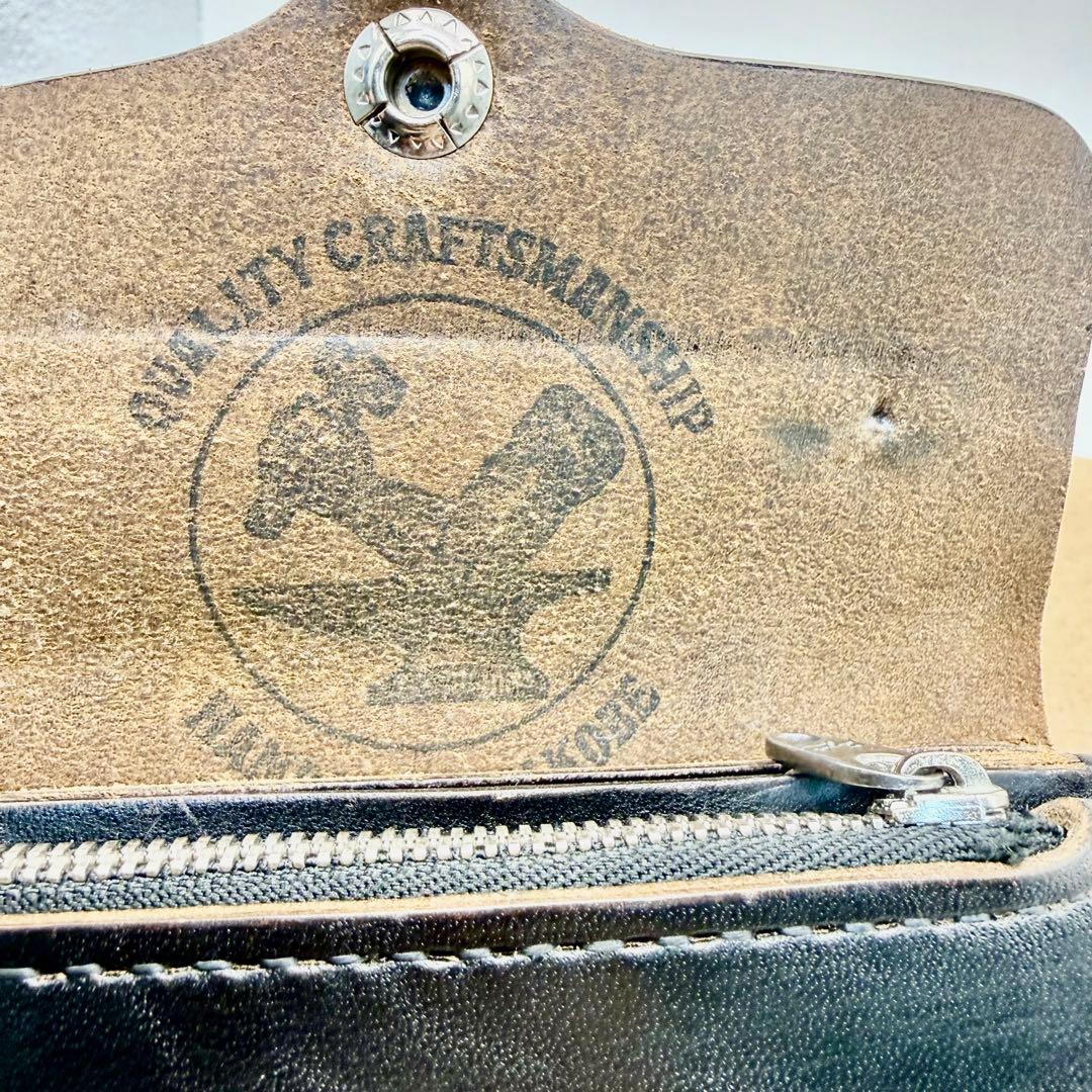 ギャラ付き　リンチシルバースミス　レザーウォレット　財布