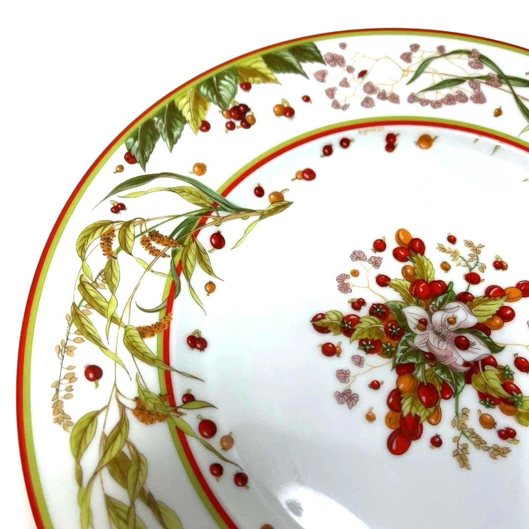 HERMÈS Jardin de Pythagore 磁器大皿