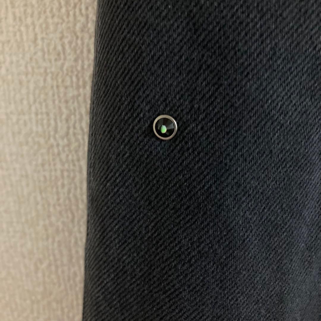 リリーブラウン　ハートビジュー　ワイドデニム　ブラック　0