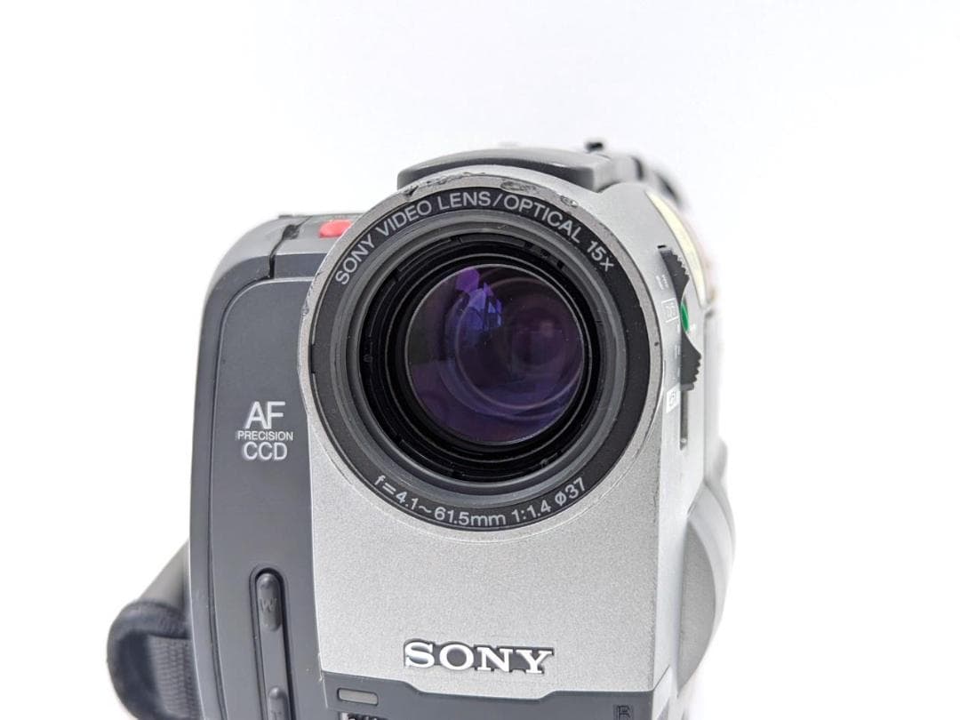 8mmテープのダビングに！ SONY ビデオカメラ CCD-TRV91 01