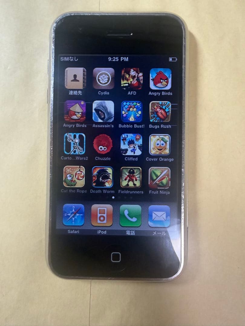 激レア初代iPhone 2G 8GB ゲーム多数インストール済み