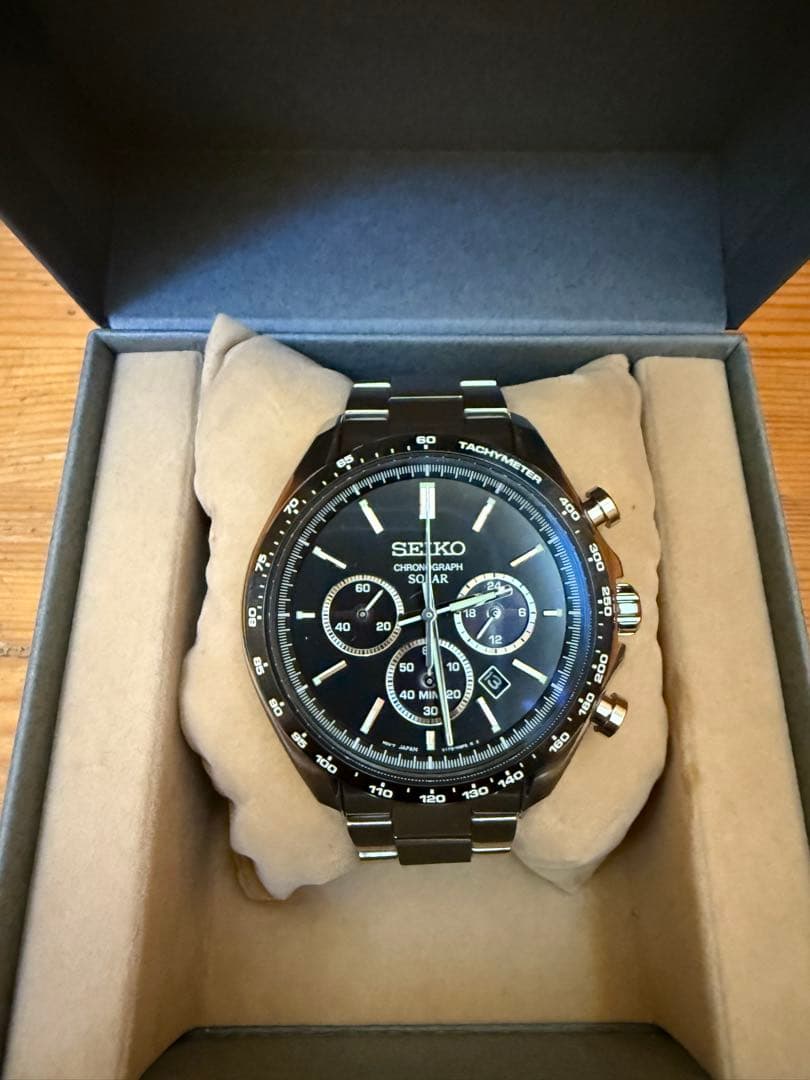 ひ*た様 SEIKO SBPY167 セイコー セレクションソーラー クロノグラ
