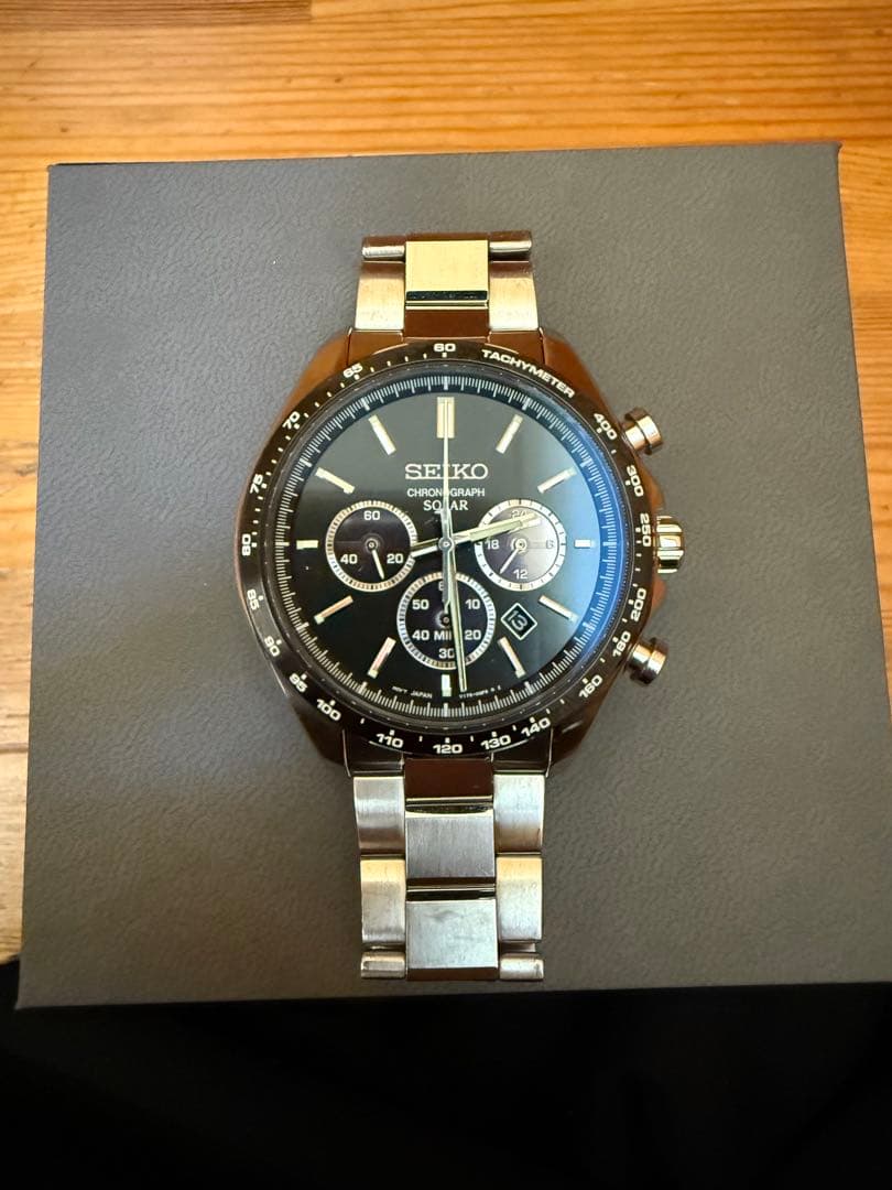 ひ*た様 SEIKO SBPY167 セイコー セレクションソーラー クロノグラ