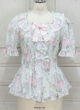 メタモルフォーゼ　シャーロットティアードJSK&ヘッドドレス　ブラウス グリーン