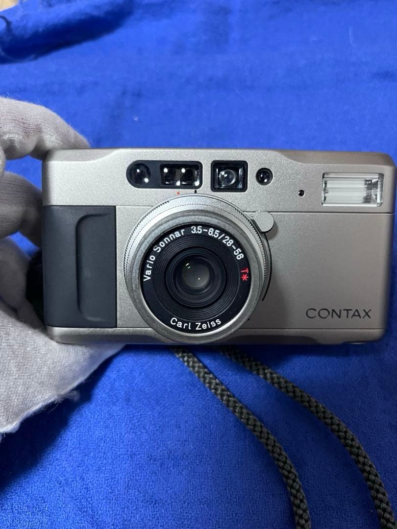【動作未確認】CONTAX Ｔvs コンパクトカメラ 35-85mm シルバー