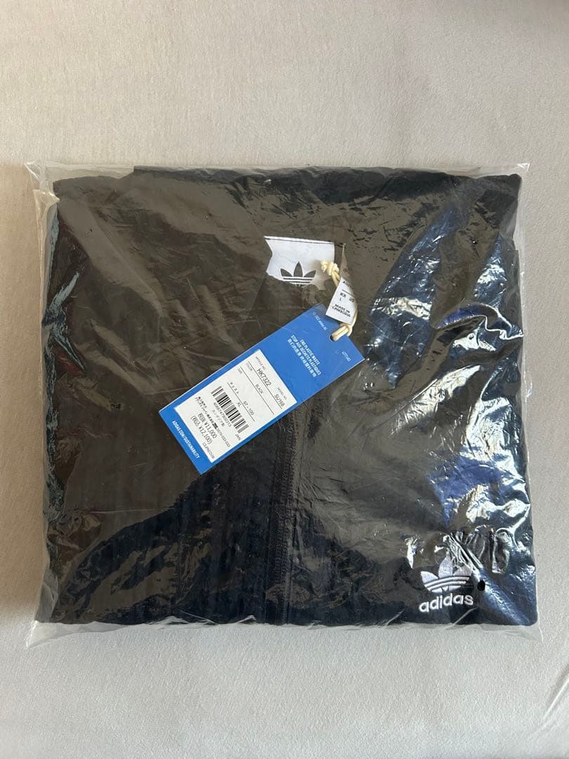 adidas REKIVE ナイロンジャケット ブラック XL