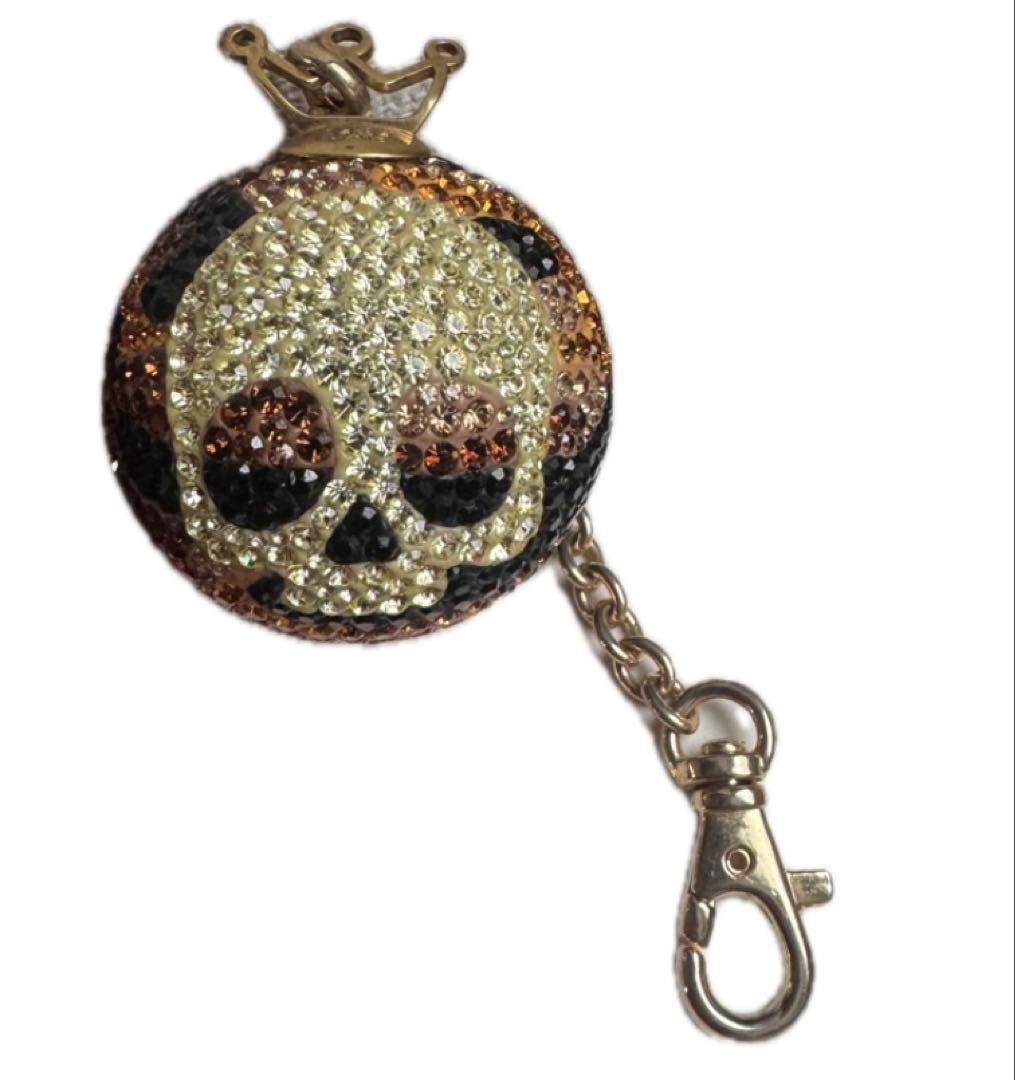 GAGAMILANO ガガミラノ ガガボール スカル クラウン キーホルダー L