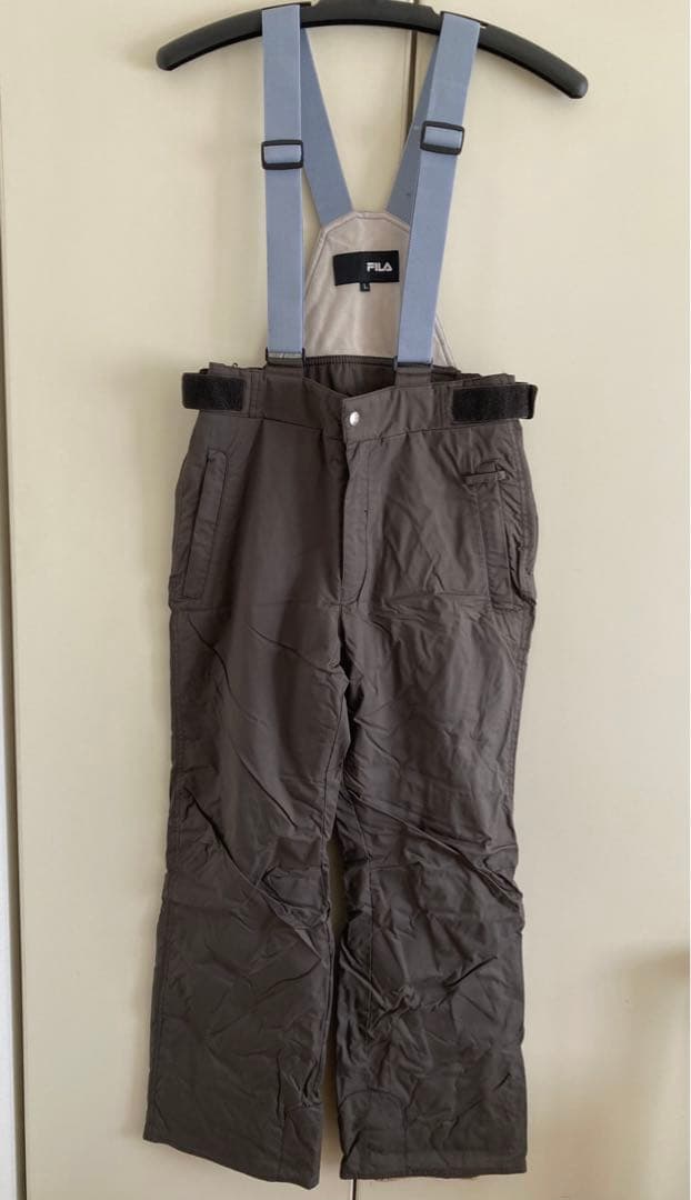 FILAフィラ/ダウンスキーウェア/ベージュ/Lサイズ