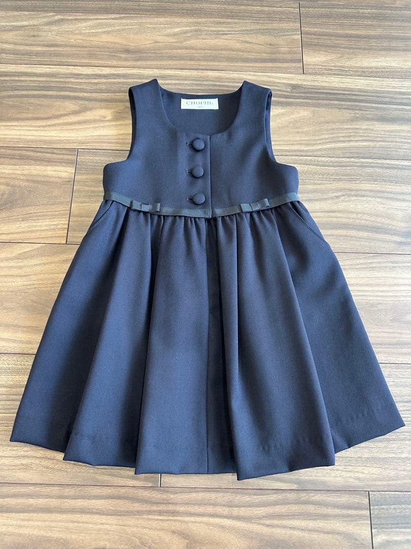 CHOPIN ネイビーワンピース ボレロセット90 受験　入学式　卒業式