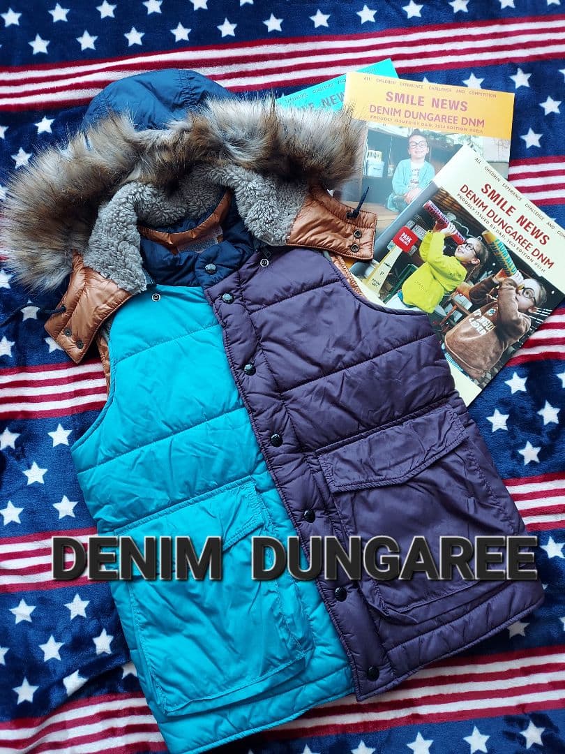 ♡専用♡ デニム&ダンガリー ショルダーバッグ・ベスト2点おまとめ