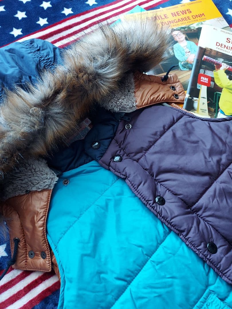 ♡専用♡ デニム&ダンガリー ショルダーバッグ・ベスト2点おまとめ