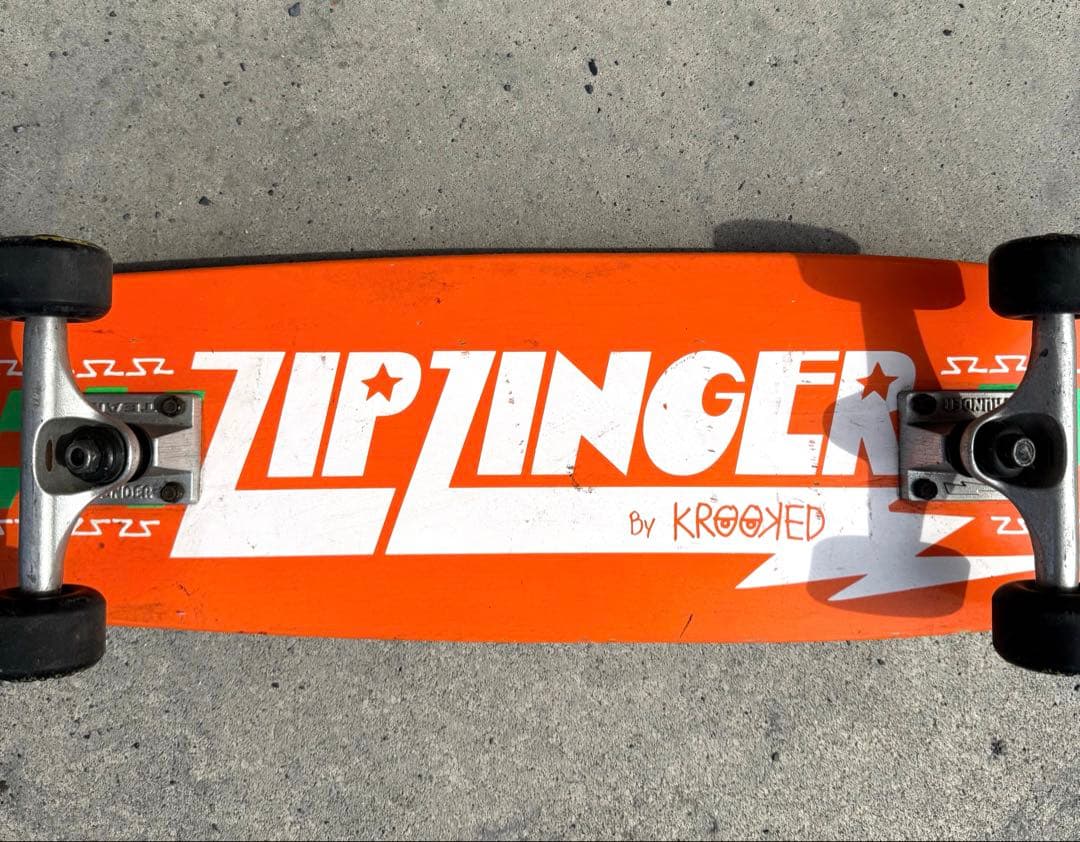 KROOKED DECK クルキッド デッキ TEAM ZIP ZINGER