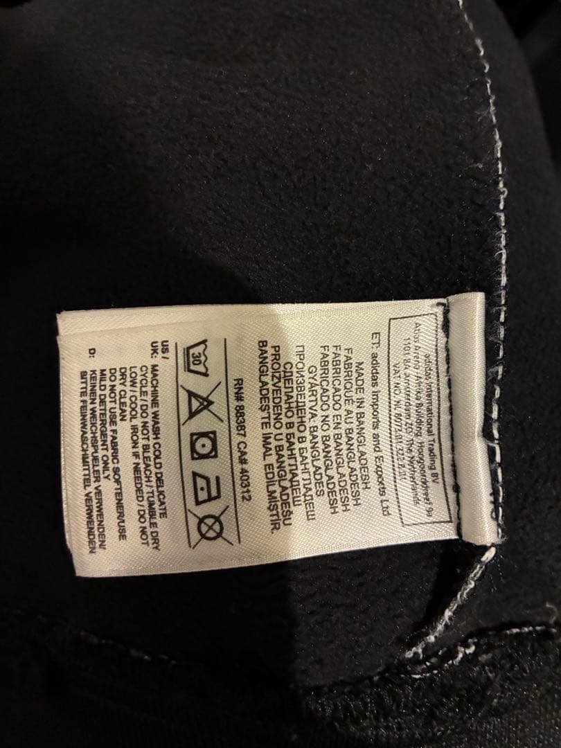 adidas スノーボードウェア フード付き Mサイズ