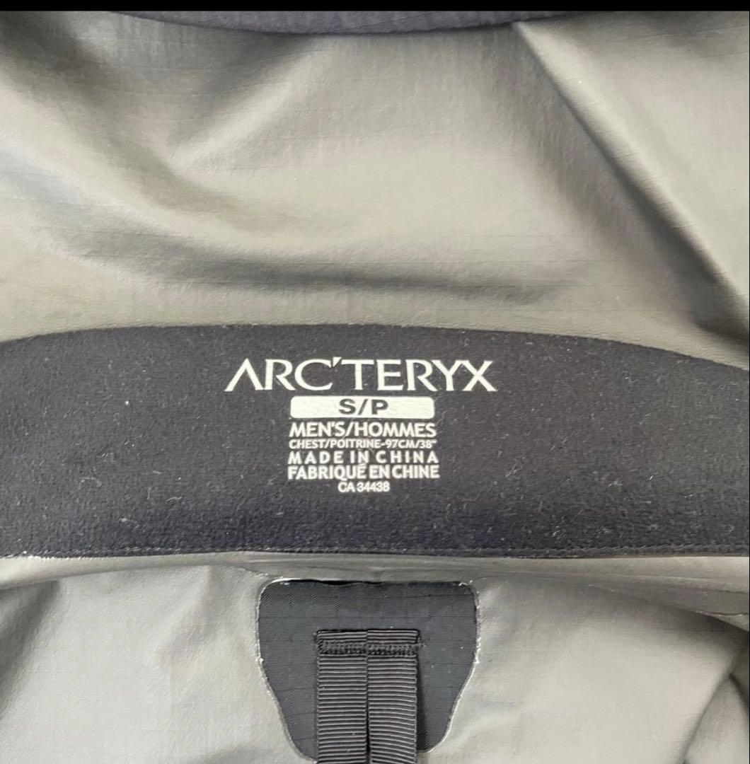 アークテリクス ベータSL Sサイズ　ブラック　ゴアテックス　シェル