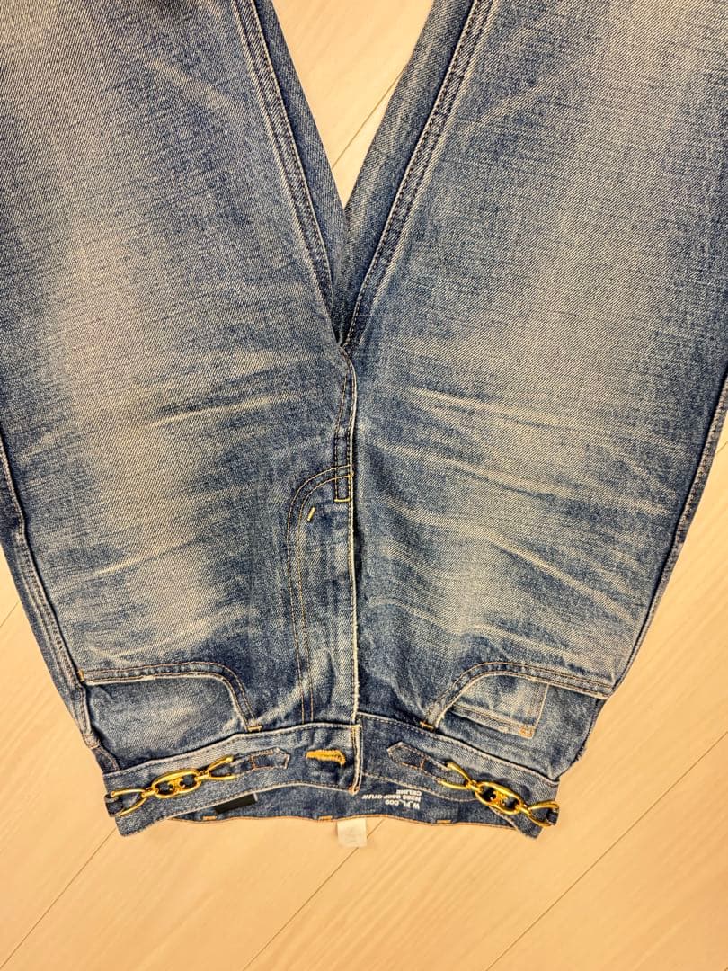 CELINE N° 009 デニムパンツ ライトブルー
