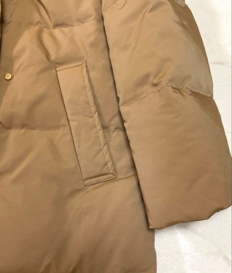 ☆極美品☆フレームワーク 定価49,500円 フードダウンコート ベージュ 40