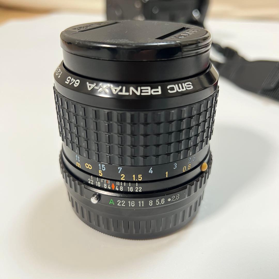 pentax645 ボディ　レンズ　フィルム4本