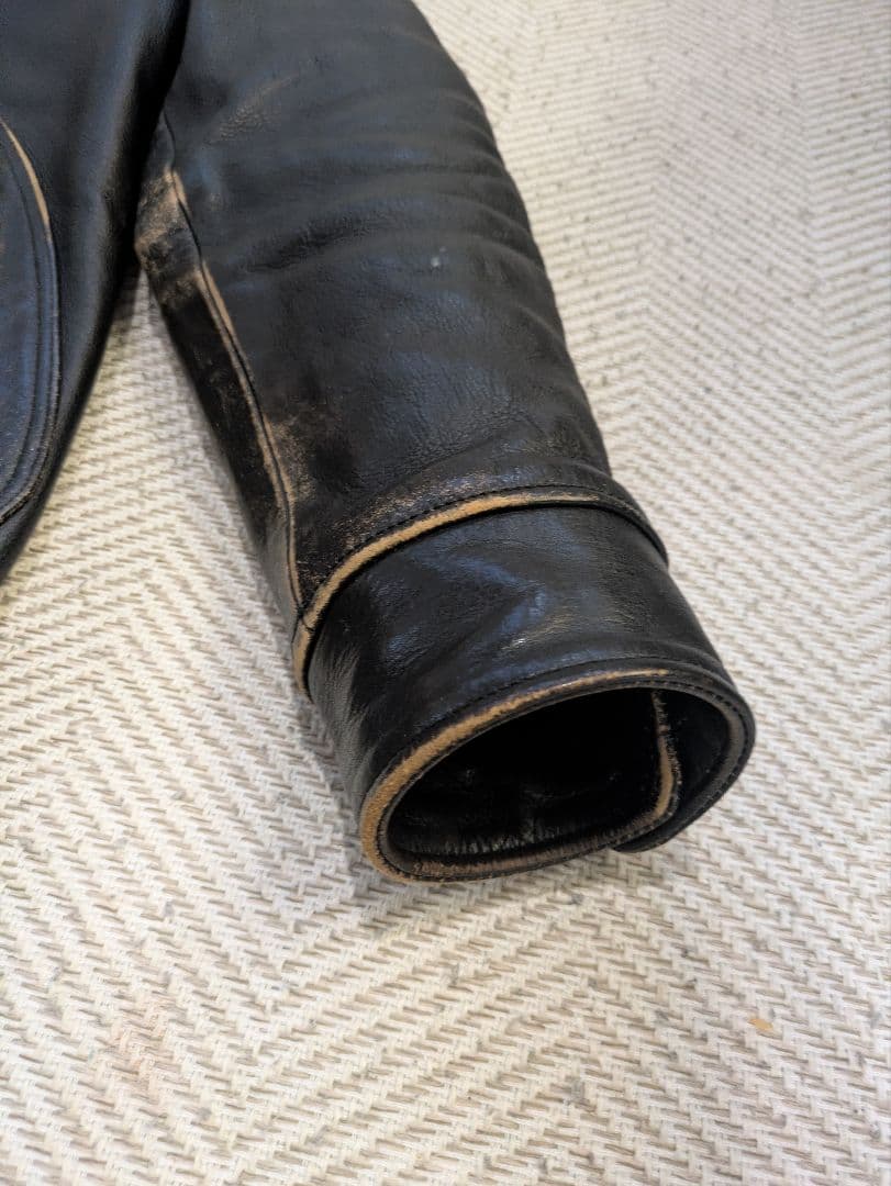 玉*置様 極小ロット　ウルフズヘッド　ワコマリア　ライダース　S　ボア付き