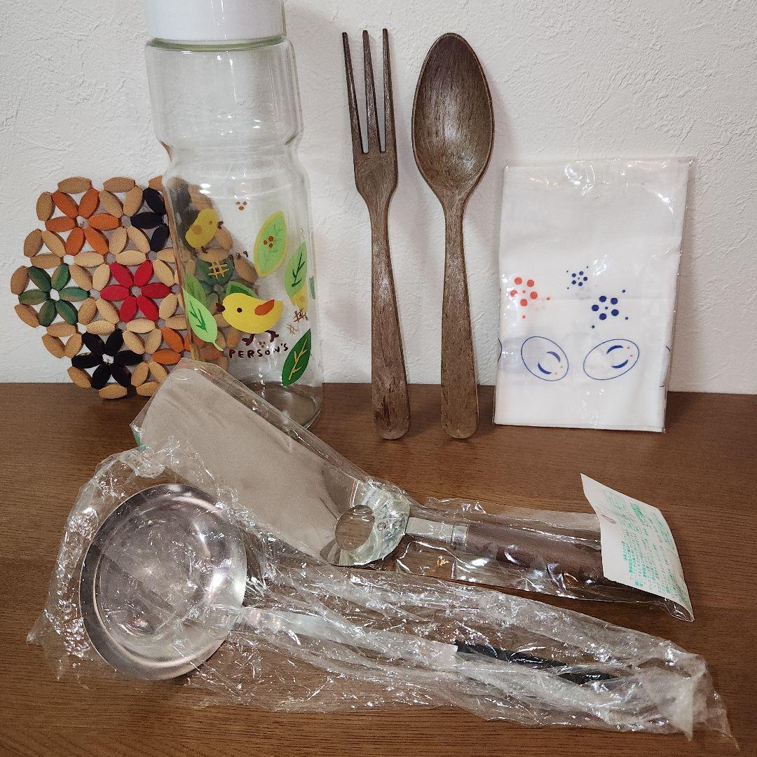 可愛らしい昭和レトロ花柄キッチンセット