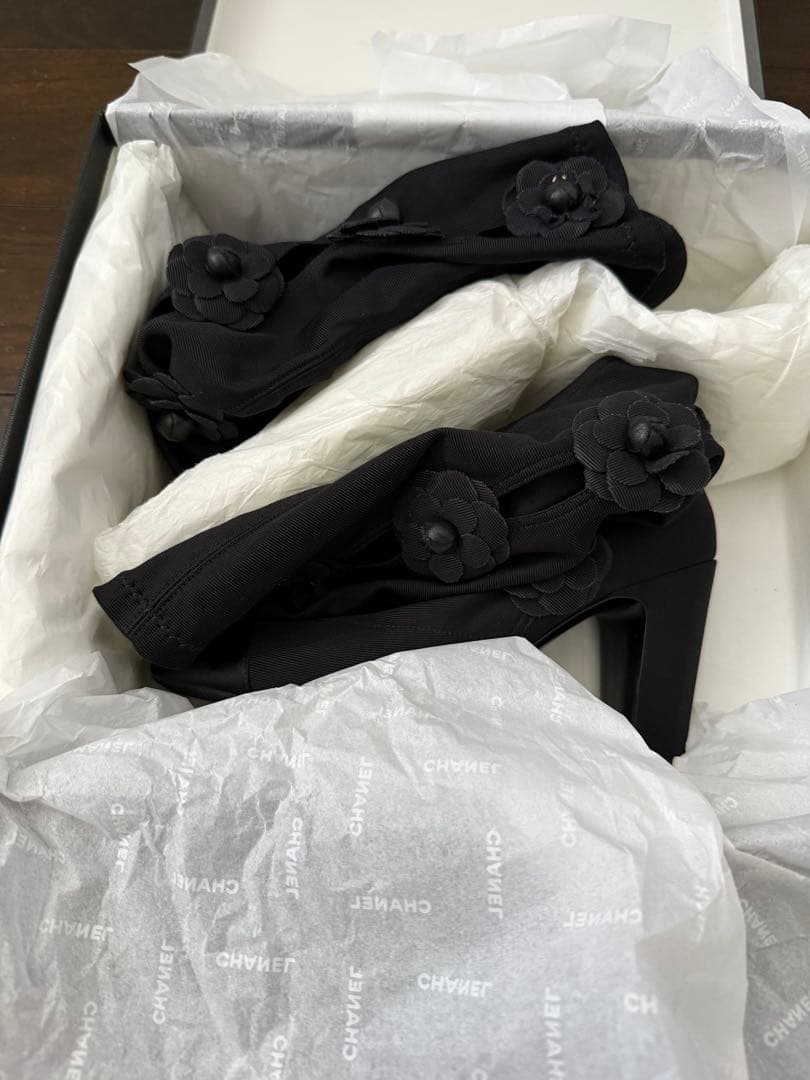 シャネルロングブーツ